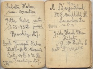 Max Faust's Address Book page 6